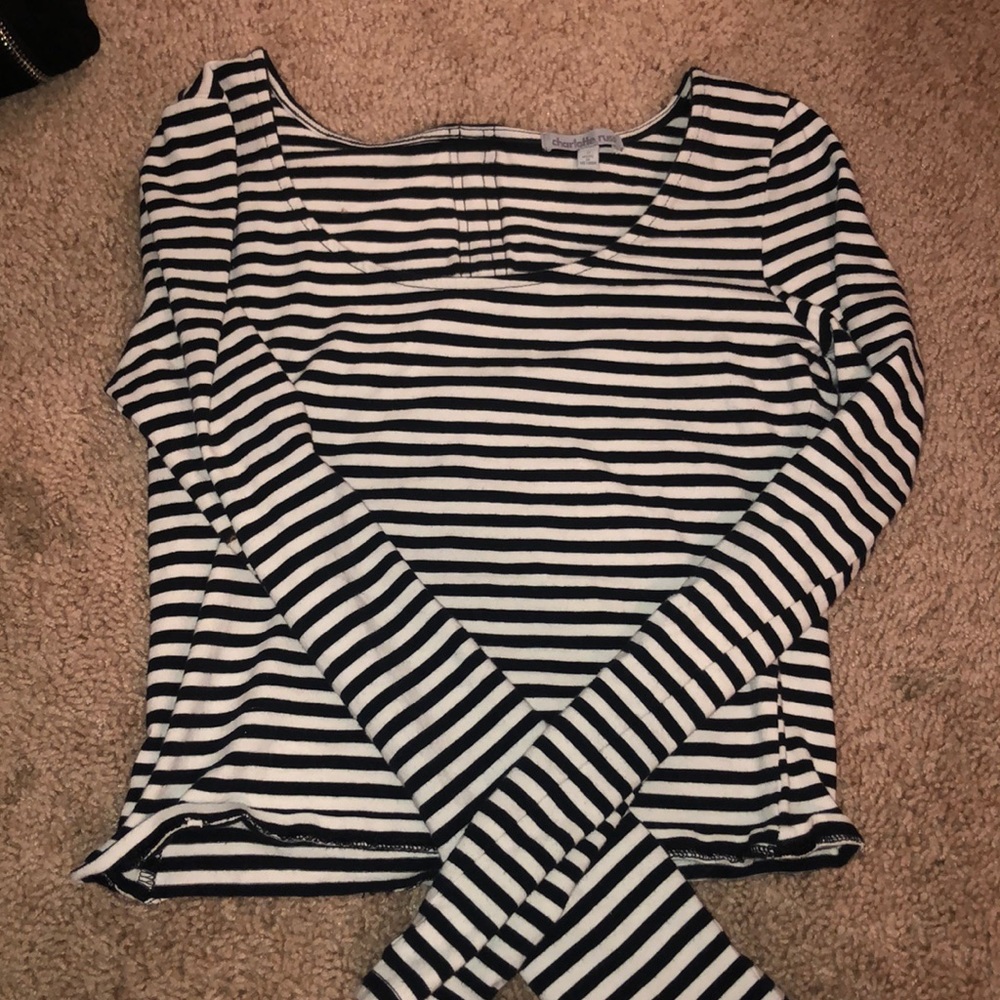 Long sleeve crop too